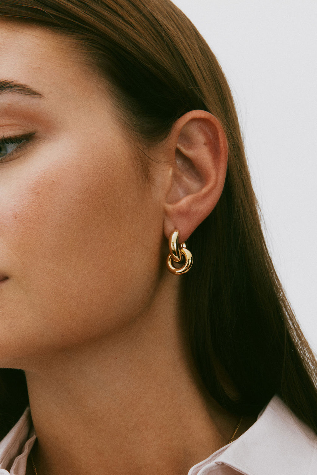 Chunky Eternal Earrings Gold