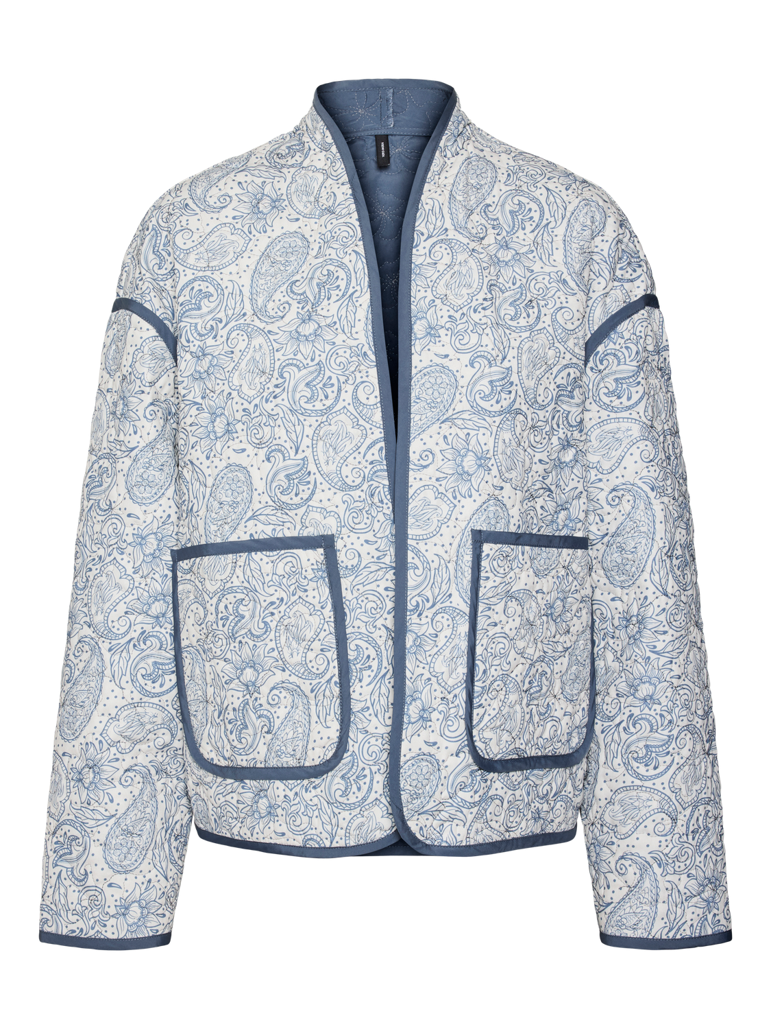 Jane LS Quilted jacket China blue