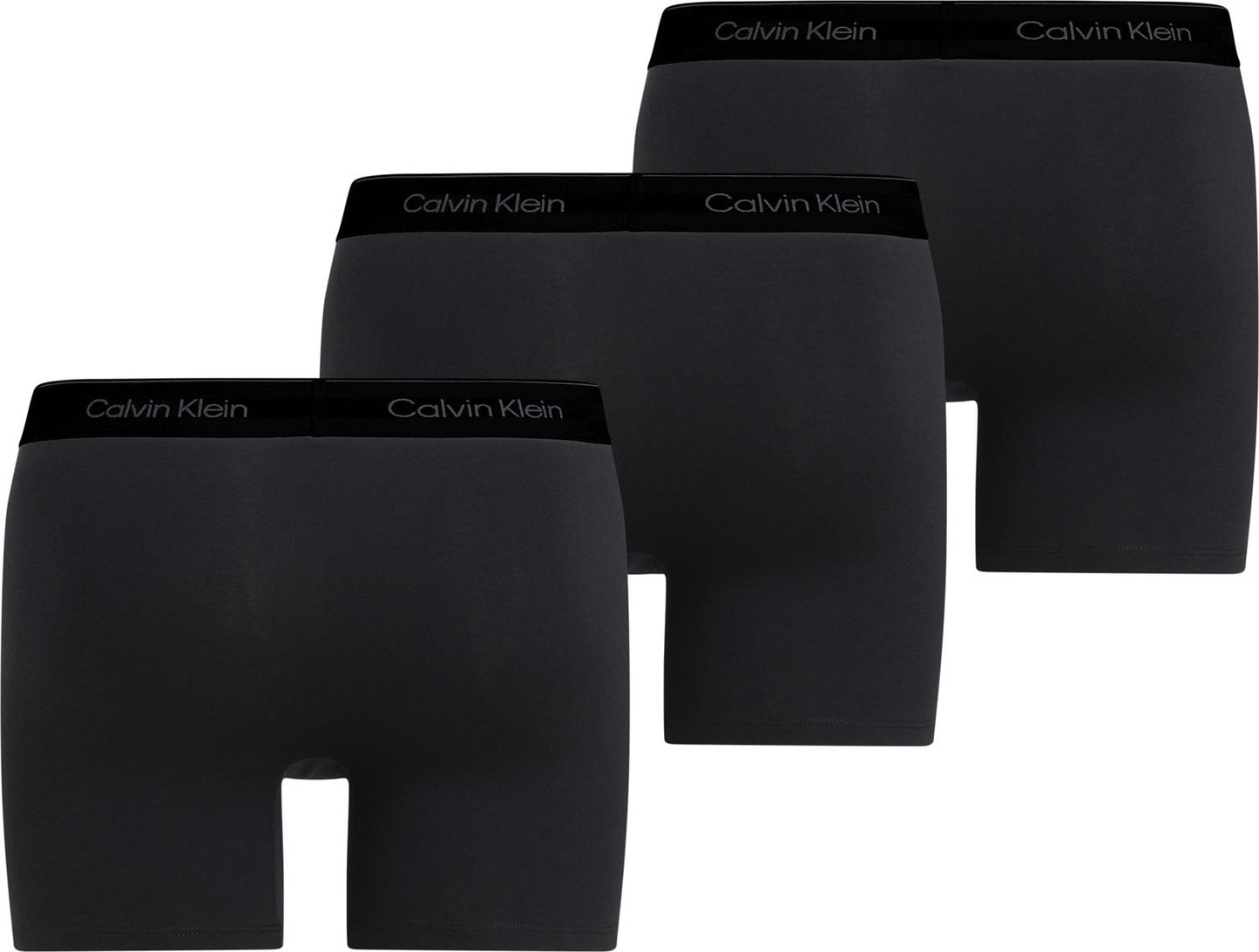 Calvin Klein boxer Brief 3pk Black w/black