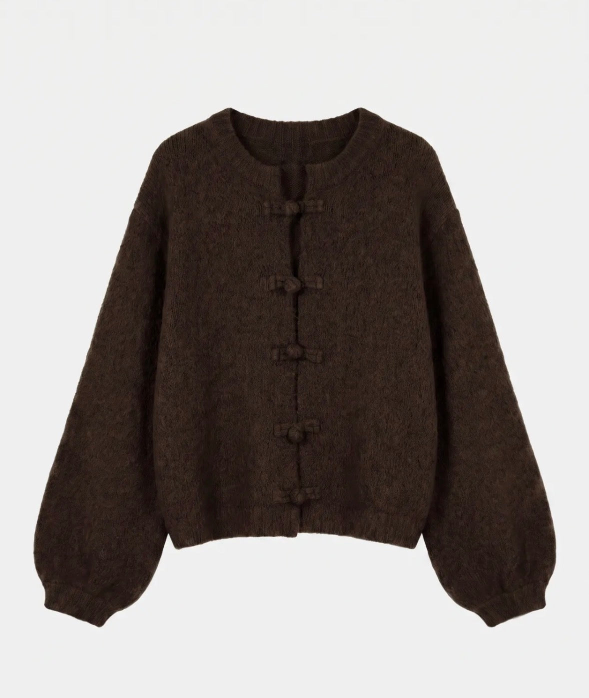 Angie cardigan MørkBrun