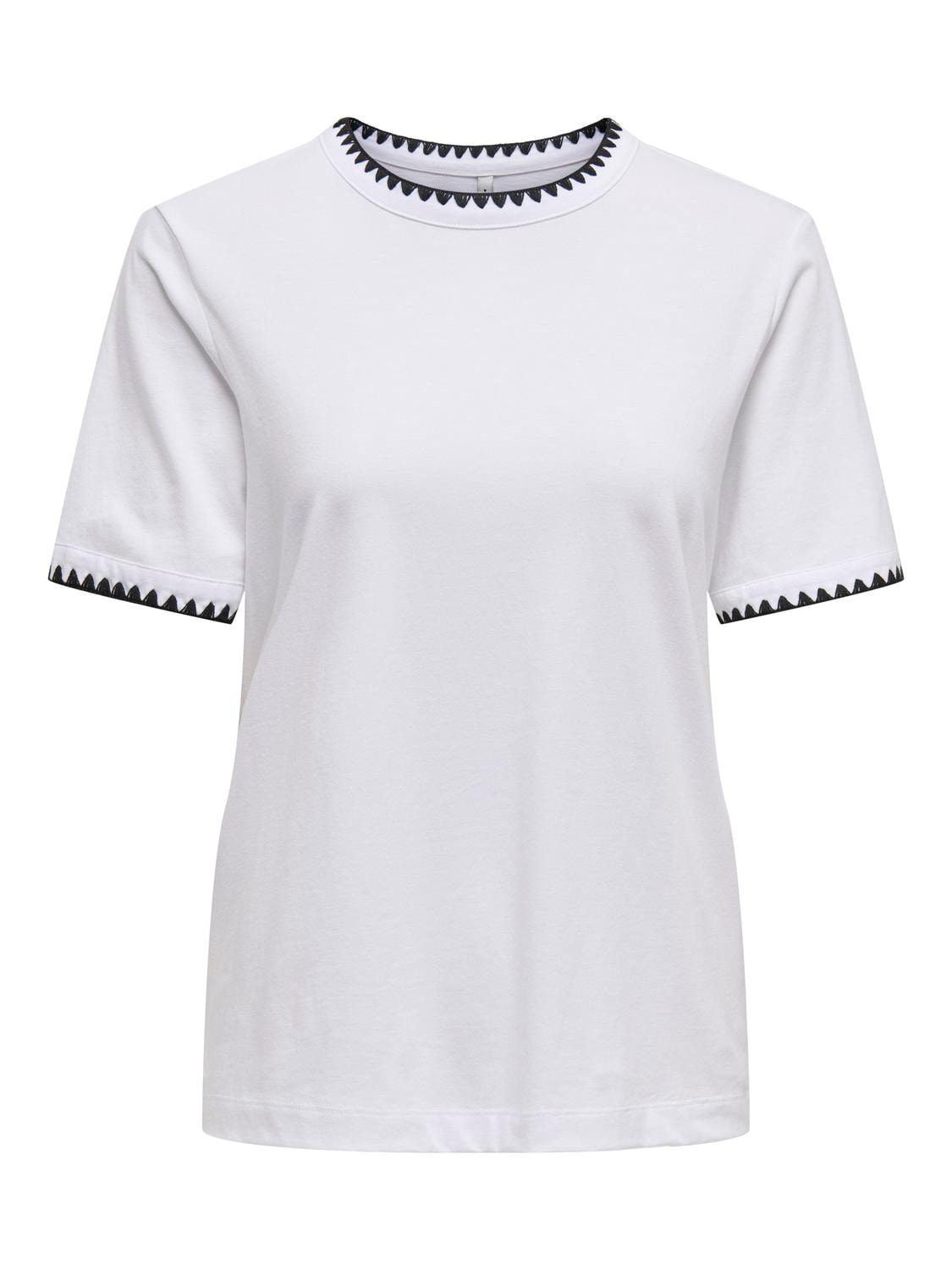 JESSICA S/S TEE Hvit