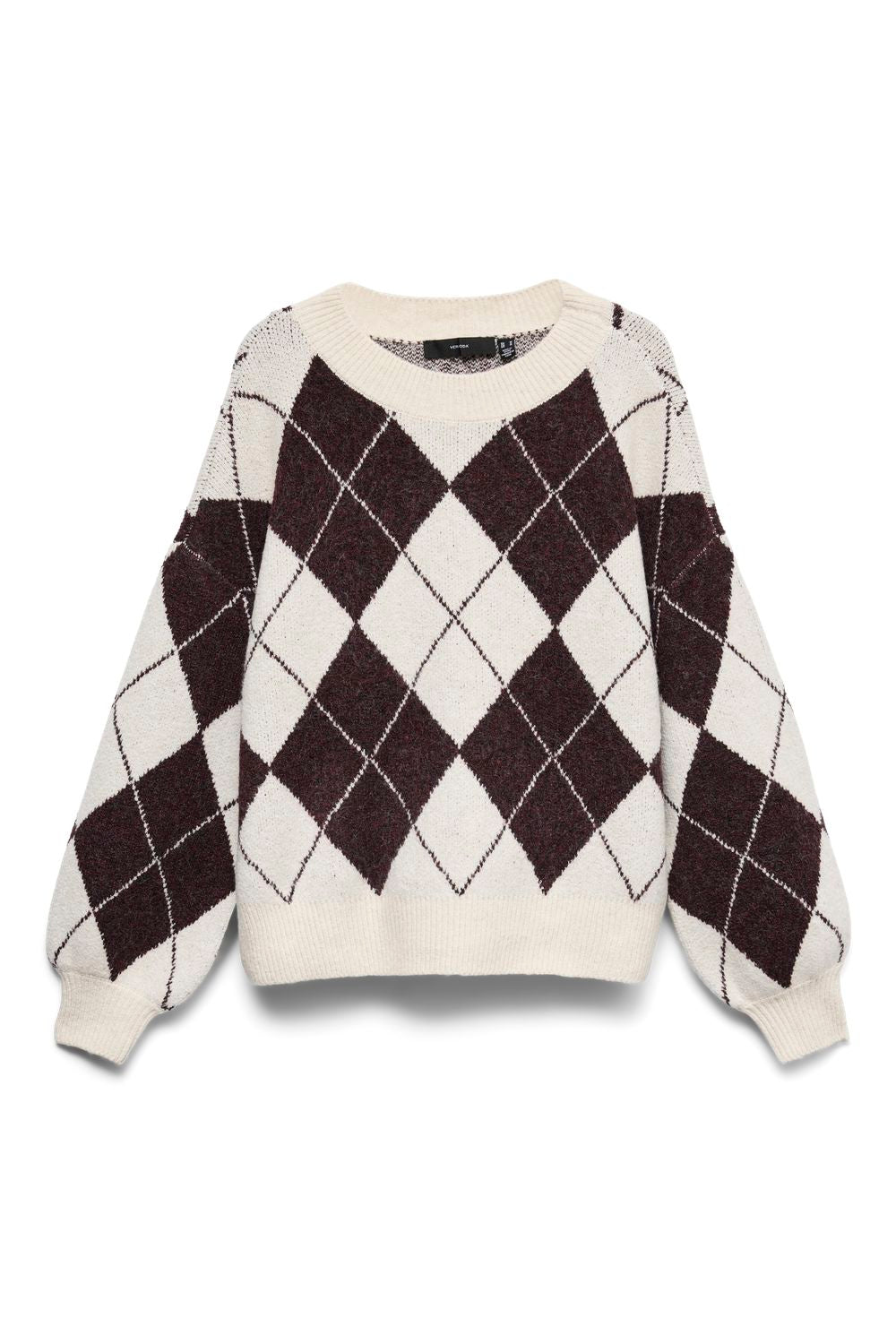 Vmdoffy Jaquard Ls O-Nck Pullover Noos
