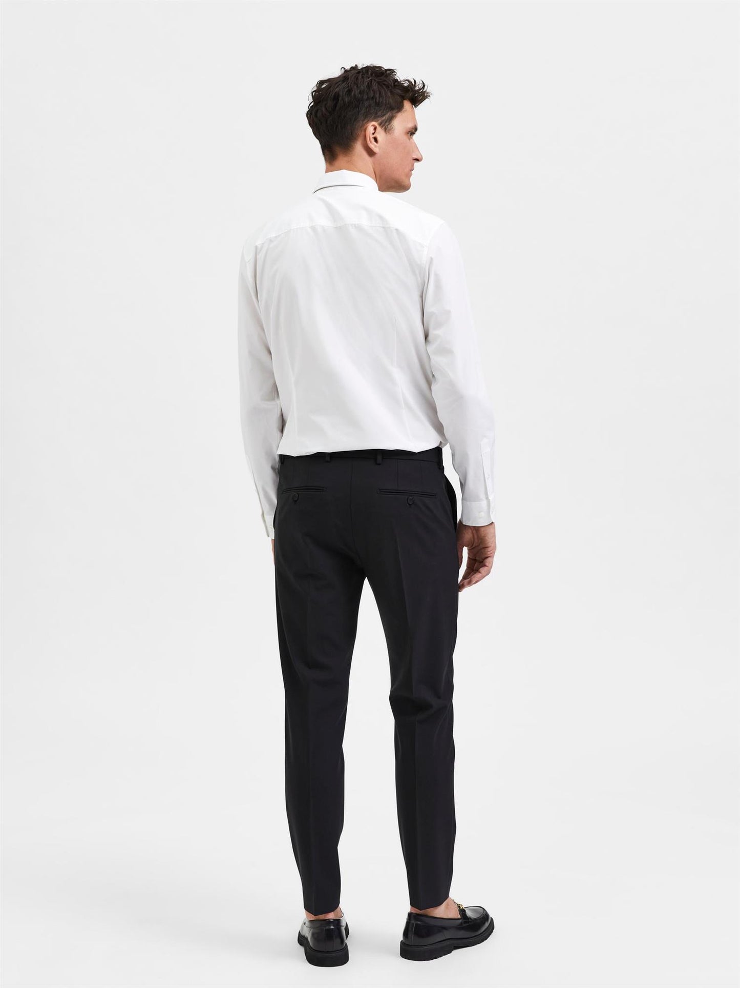 Elon slim trouser flex black