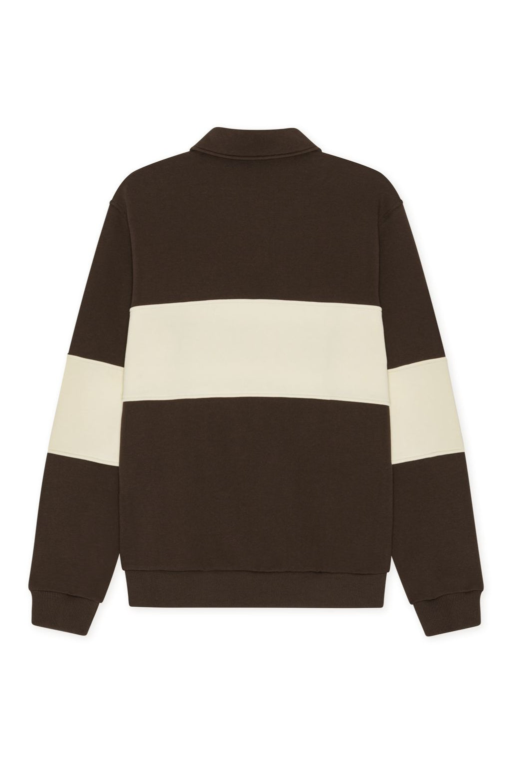 Zipper Rugby Sweatshirt