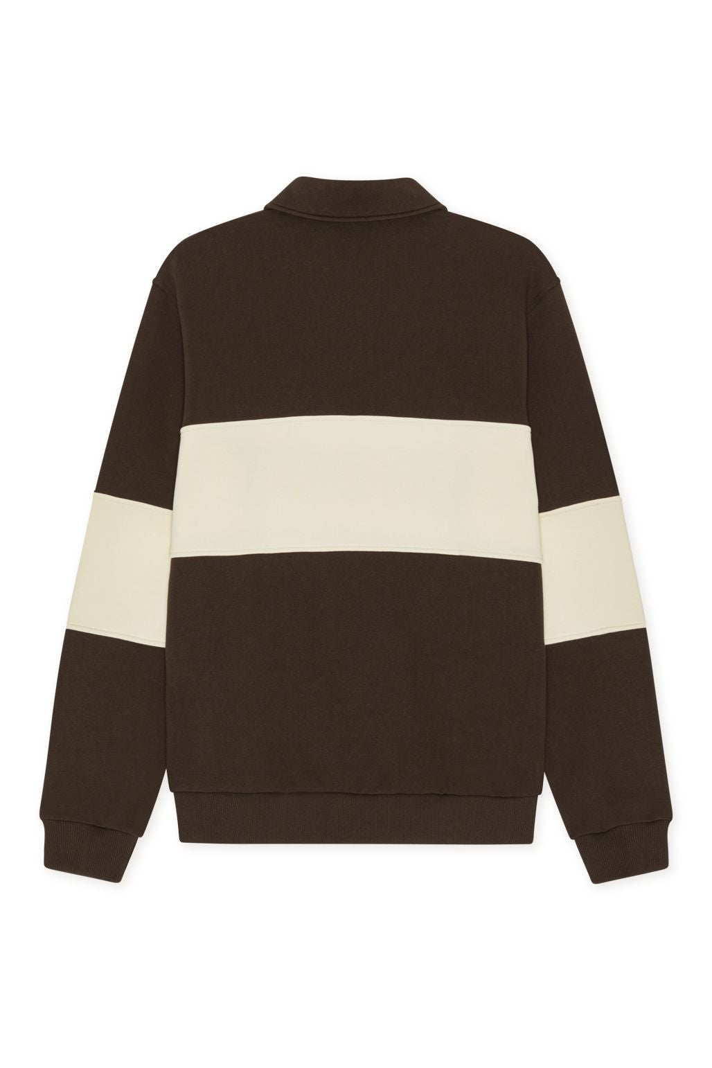 Zipper Rugby Sweatshirt