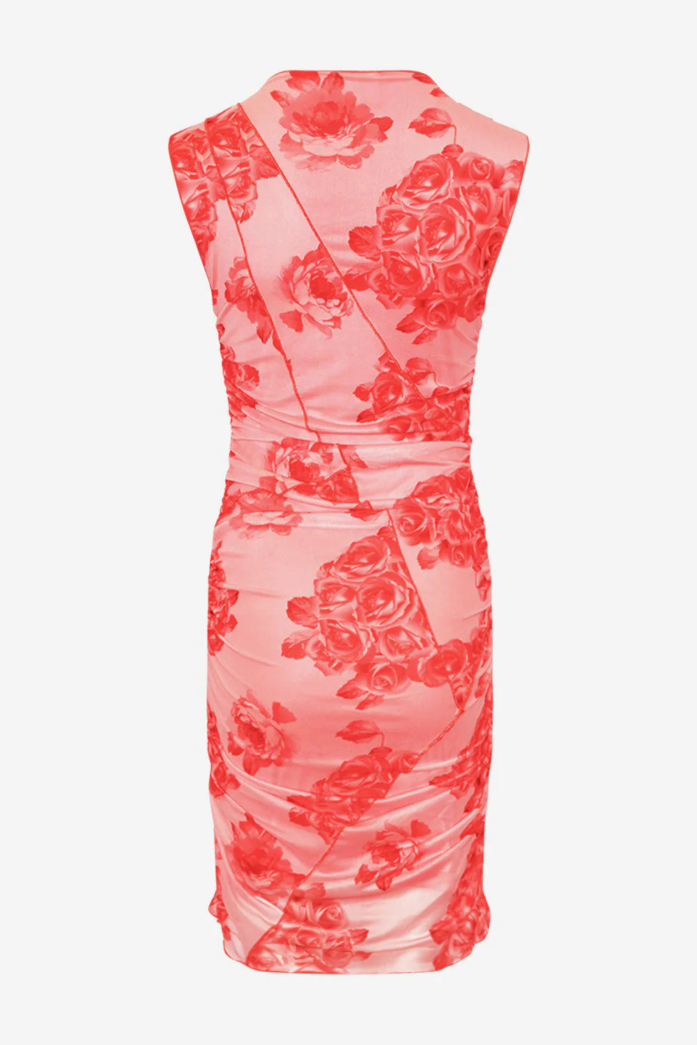 Sutton short dress Rose print