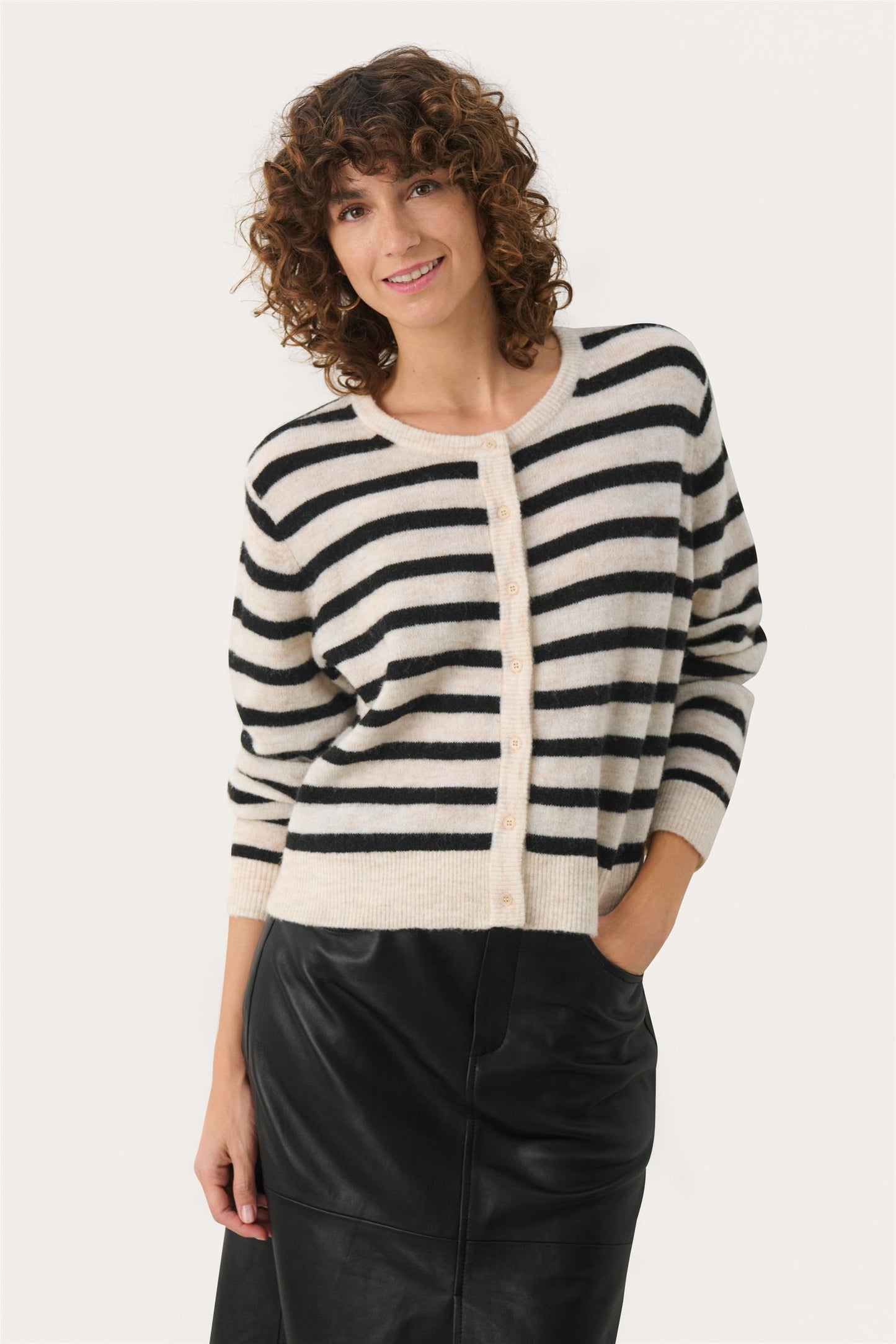 Linika PW cardigan striper