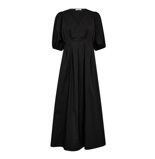 PoppyCC Pleat Dress black