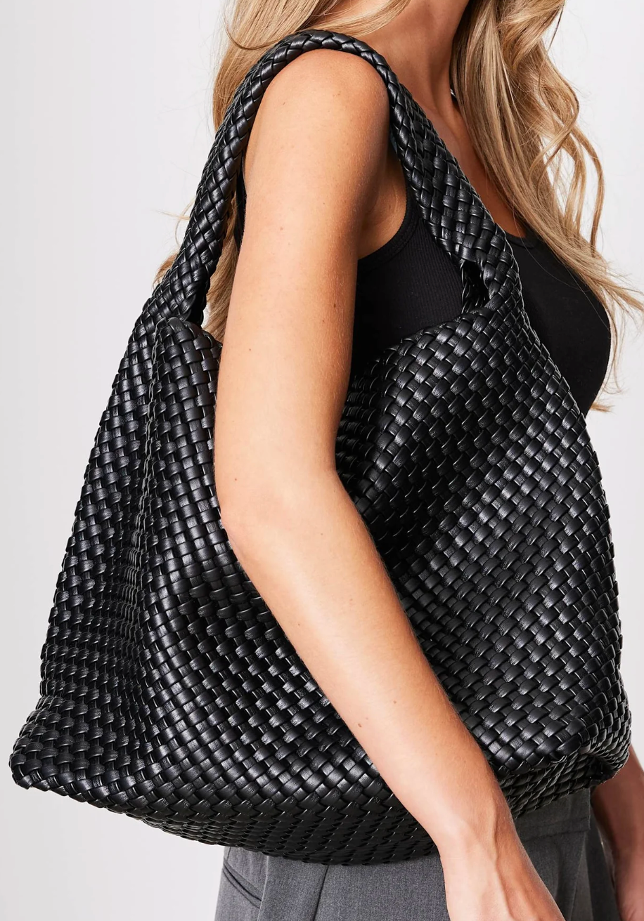 WOVEN DAILY SHOPPER + POUCH