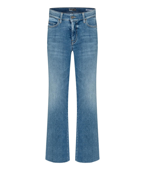 Francesca jeans mid used fringe