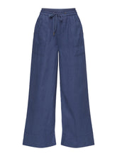 Pants linen Blå, 64cm