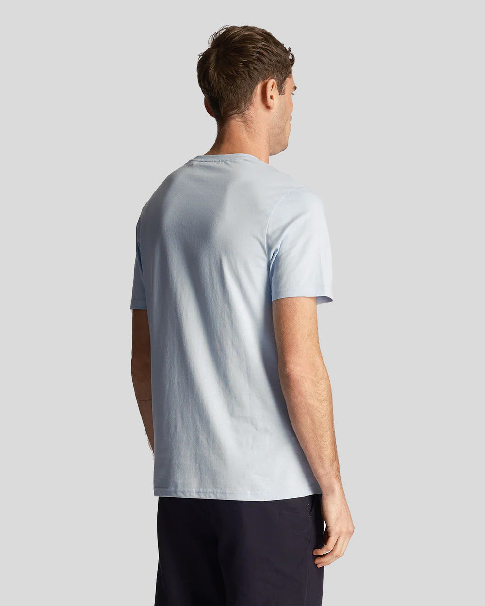 Men's Plain t-shirt light blue