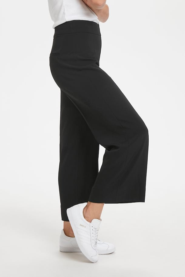 ZHEN CULOTTE PANTS BLACK