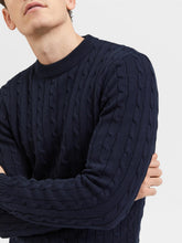 Ryan structure pullover navy