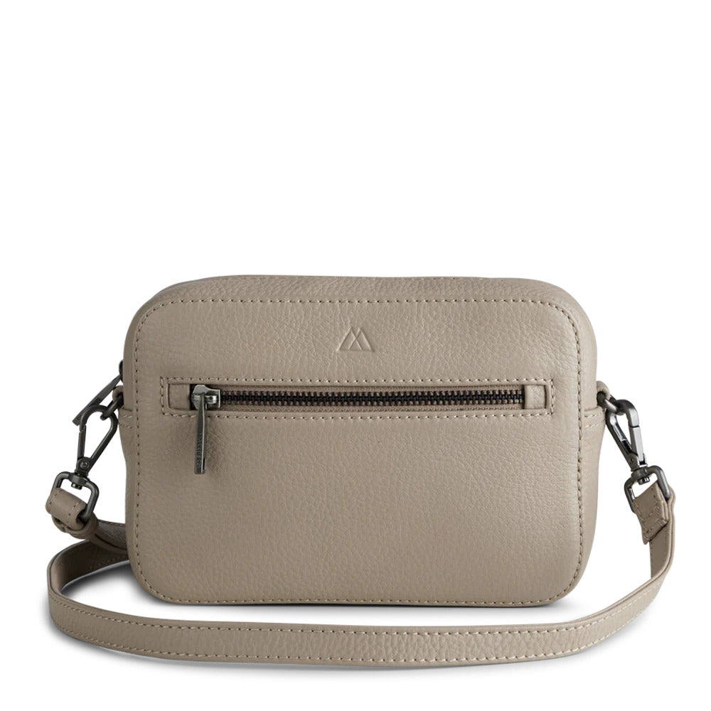 EleaMBG Crossbody Bag Grain Taupe