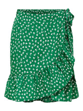Only Olivia wrap skirt verdant green