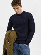 Ryan structure pullover navy