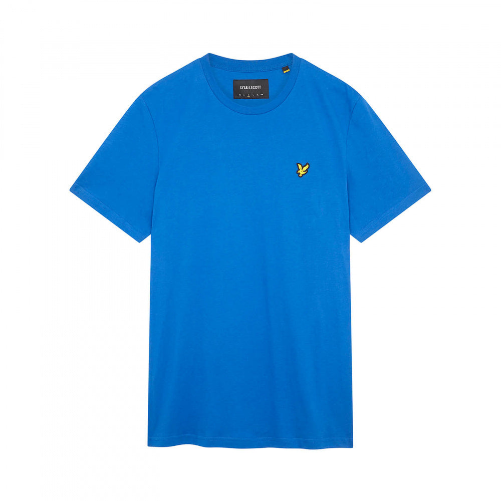 Men's Plain t-shirt spring blue