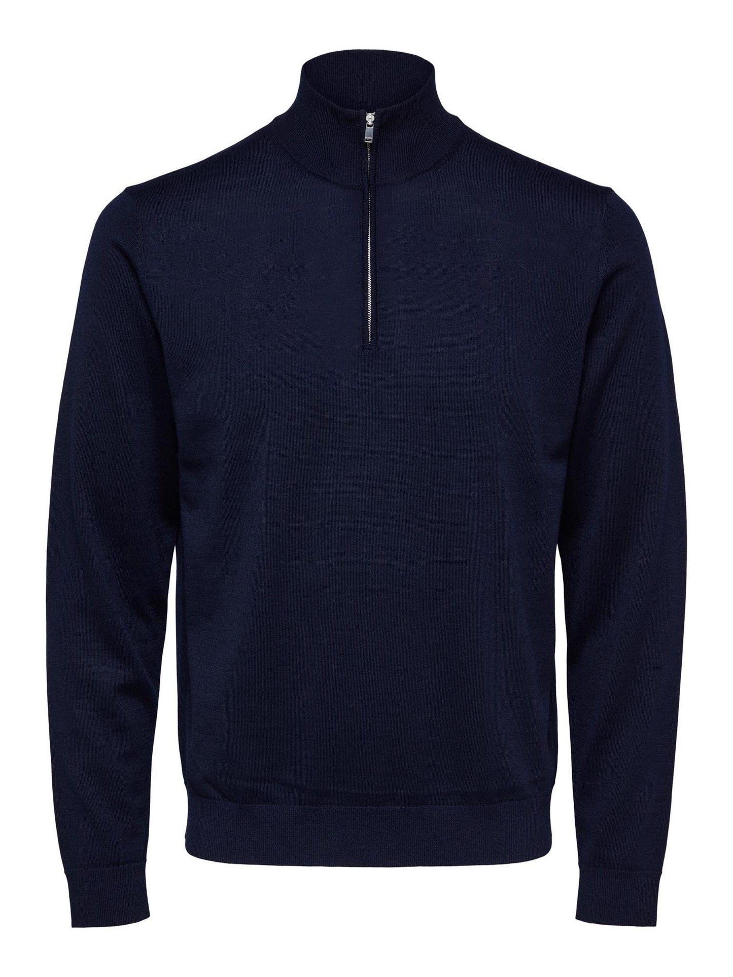 Merino Coolmax knit half zip