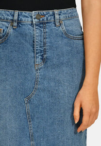 Olia- sk denimskjørt Medium blue