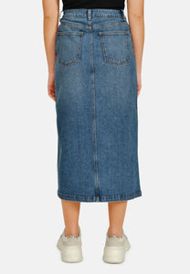 Olia- sk denimskjørt Medium blue