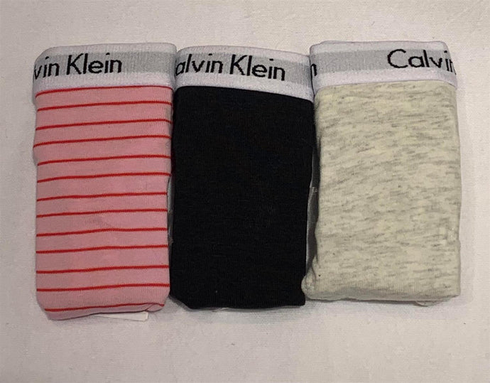 Calvin Klein 3 pk thongs/string
