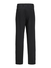 Relaxed fit chino pants black