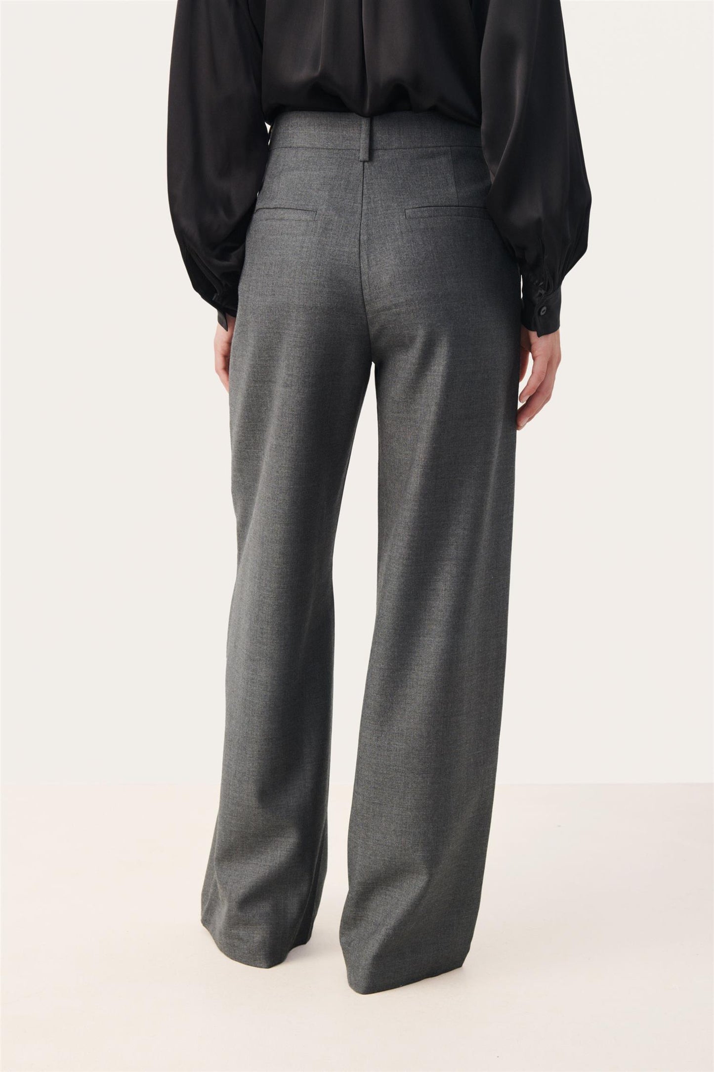 Caidane Pants Gray Flannel