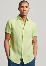Studio Casual Linen SS Shirt green