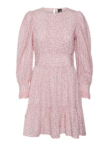 Lila Ls Short Dress Cameo Pink