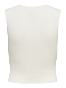 Majli S/L top off white