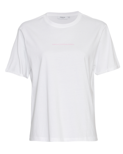 Terina organic t-shirt white/tulle