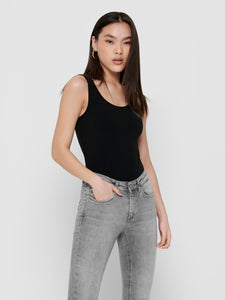 Onllive love S/L Tank Top Black