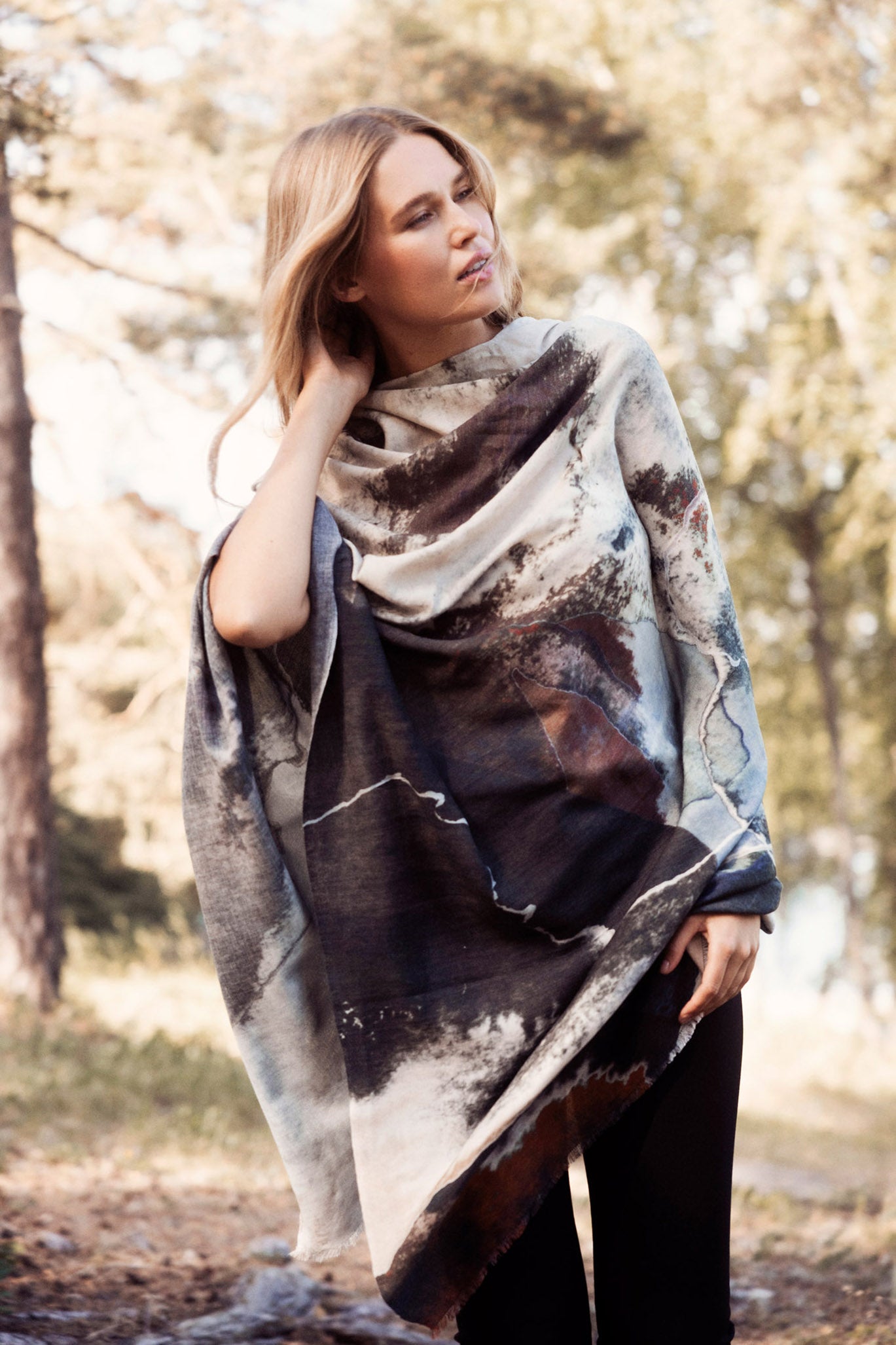 Atmosphere Scarf Multi