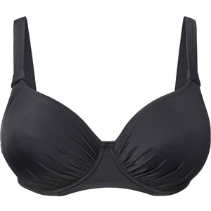 Full-Cup Bikini Top Black
