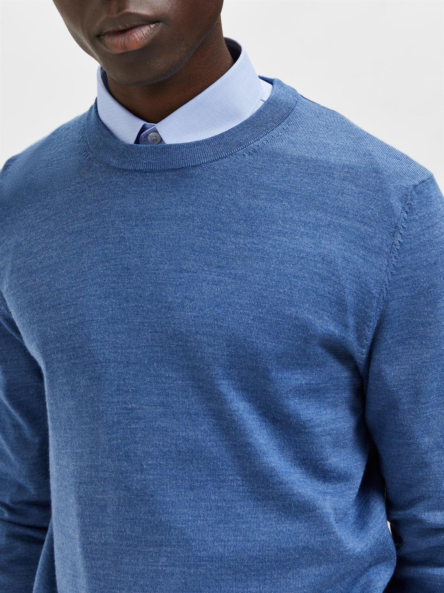 Merinoull coolmax pullover blue