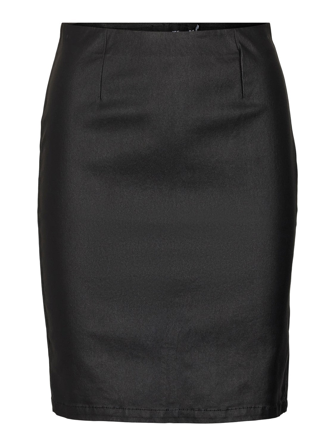 Milly hr coated pencel skirt black