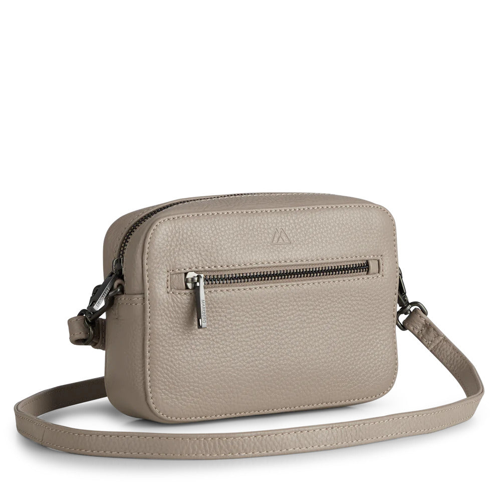 EleaMBG Crossbody Bag Grain Taupe