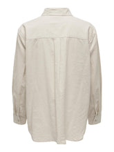 ONLTokyo linen blend shirt Moonbean